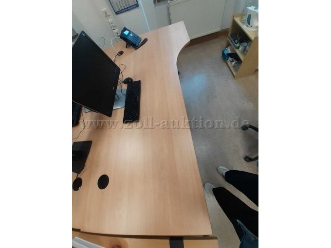 Tisch 200 x 80/100 rechts