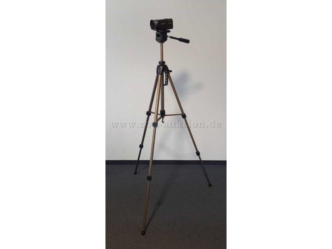 Camcorder und Stativ