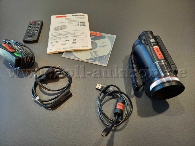 Übersicht Zubehör Camcorder