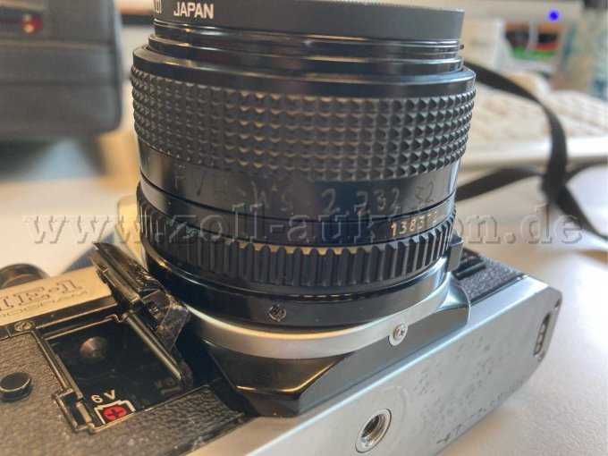 Gravur Objektiv 35 mm