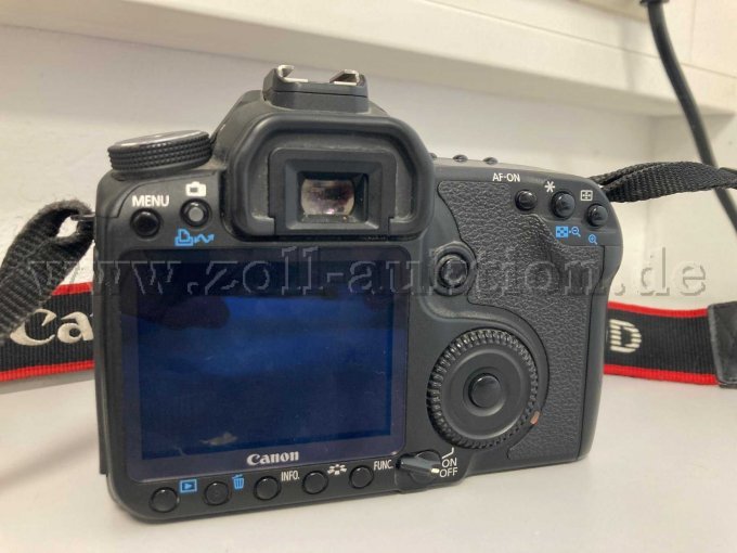 Kamera EOSD50 Rückseite