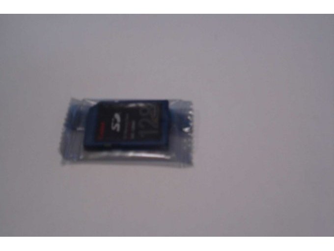 Mitgelieferte Speicherkarte.