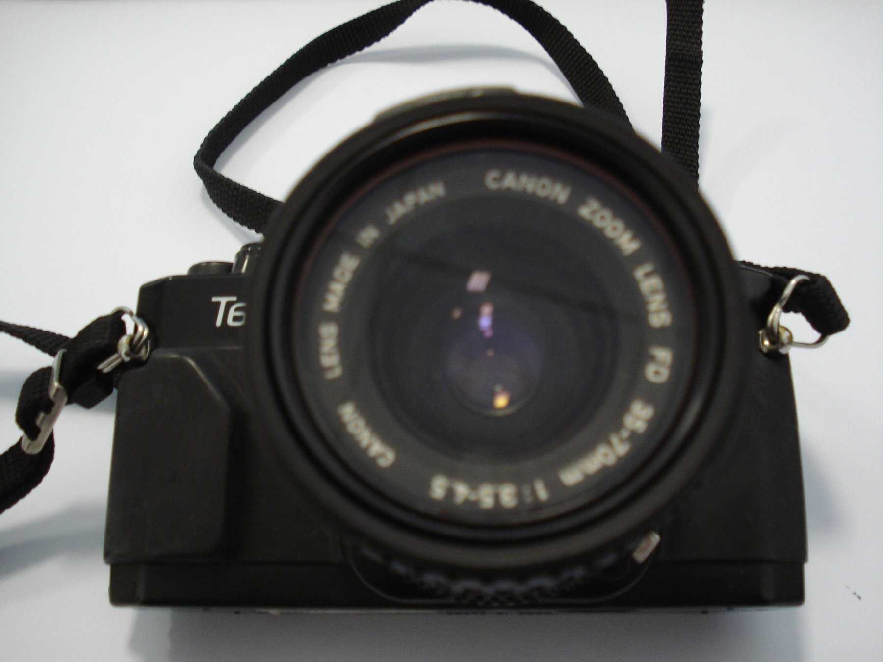 Objektiv de Canon T60.