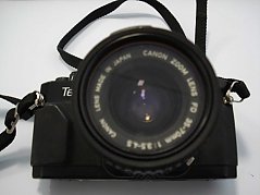 Objektiv de Canon T60.