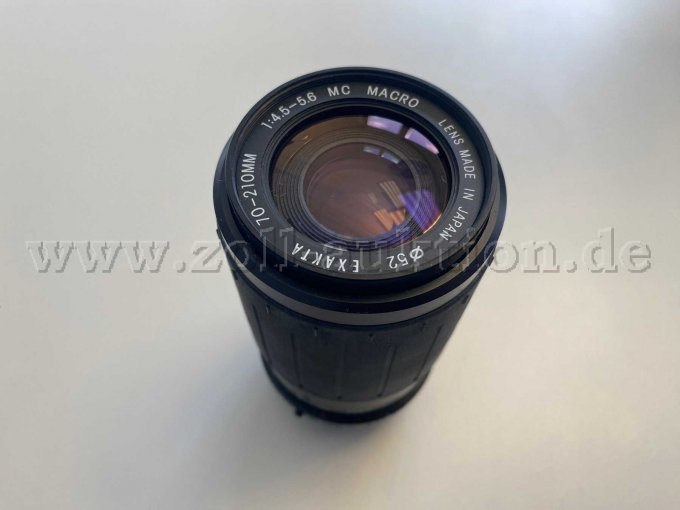 Zoomobjektiv Exakta 70–210 mm f4,5–5,6 MC Macro