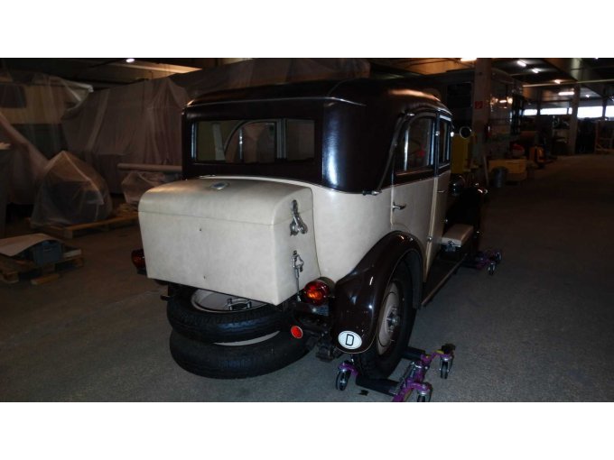 Chenard Walcker, Z2, Heckansicht