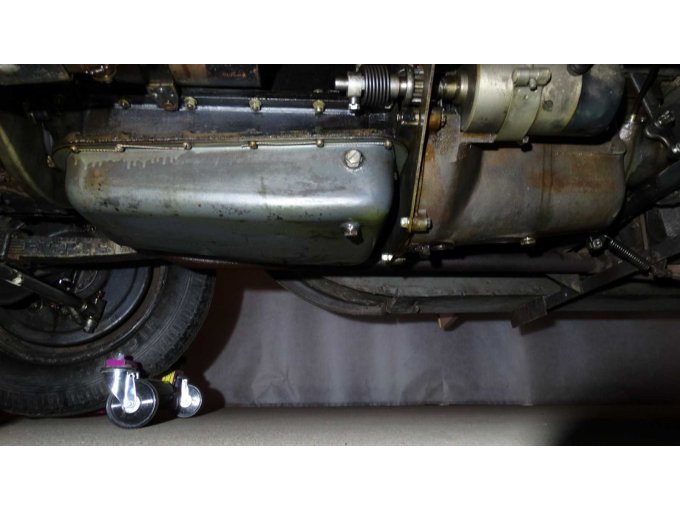 Chenard Walcker, Z2, Ansicht Unterboden