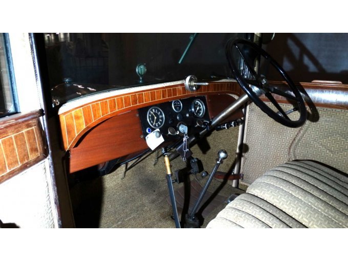 Chenard Walcker, Z2, Ansicht Fahrerraum