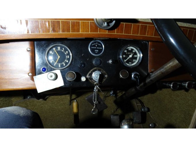 Chenard Walcker, Z2, Ansicht Armaturen