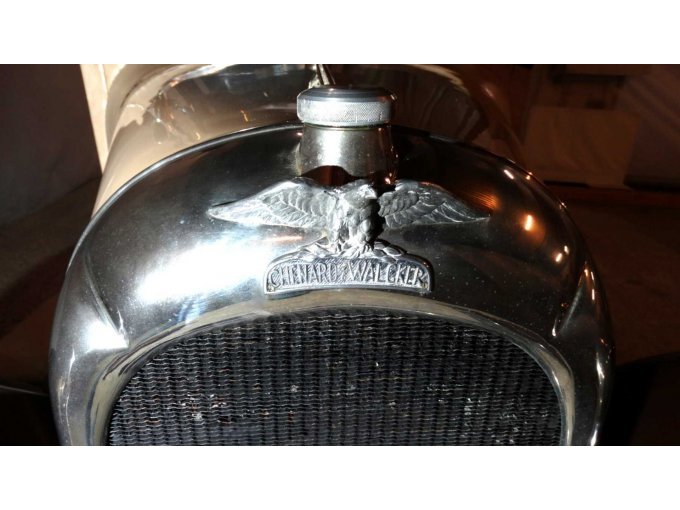 Chenard Walcker, Z2, Ansicht Kühlerfigur