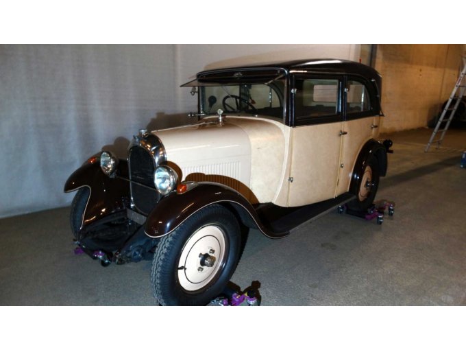Chenard Walcker, Z2, Front- Seitenansicht