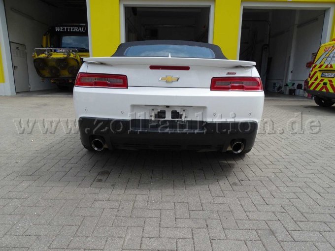 Chevrolet Camaro Cabrio V8 Ansicht von hinten