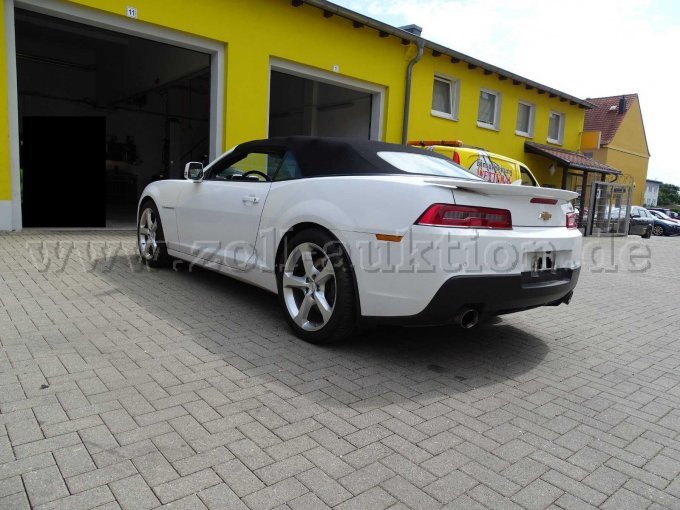 Chevrolet Camaro Cabrio V8 Ansicht von hinten links