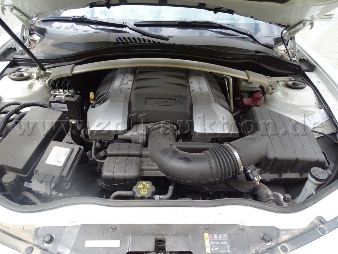 Chevrolet Camaro Cabrio V8 Detailansicht Motorraum