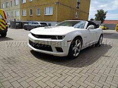 Chevrolet Camaro Cabrio V8 Ansicht von vorne links