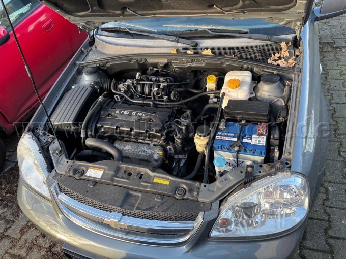 Motorraum des Fahrzeugs