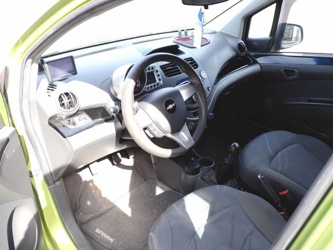 Blick in den Fahrerraum