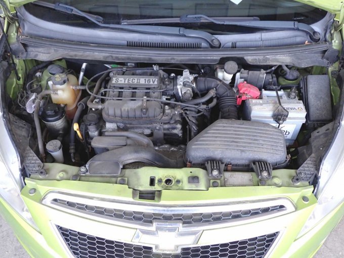 Blick in den Motorraum