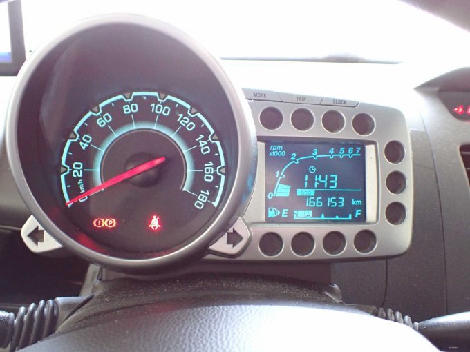 Blick auf den KM-Stand