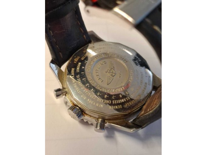 1 Chronograph "Breitling" Modell Navitimer World – foto 7 – kavel bij Zoll-Auktion, München