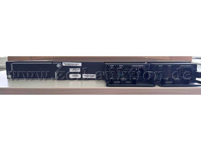 Beispiel-Foto Cisco Switch WS-C2960XR-48FPD-I Rückseite