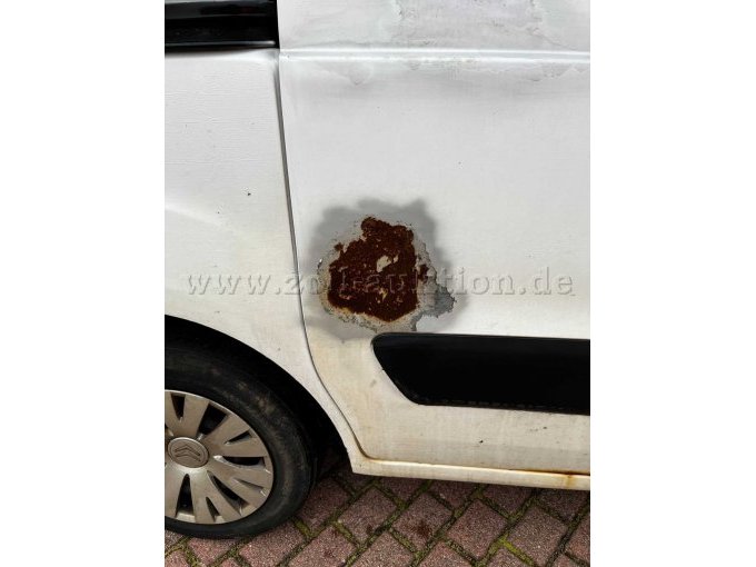 Rostschaden Schiebetür