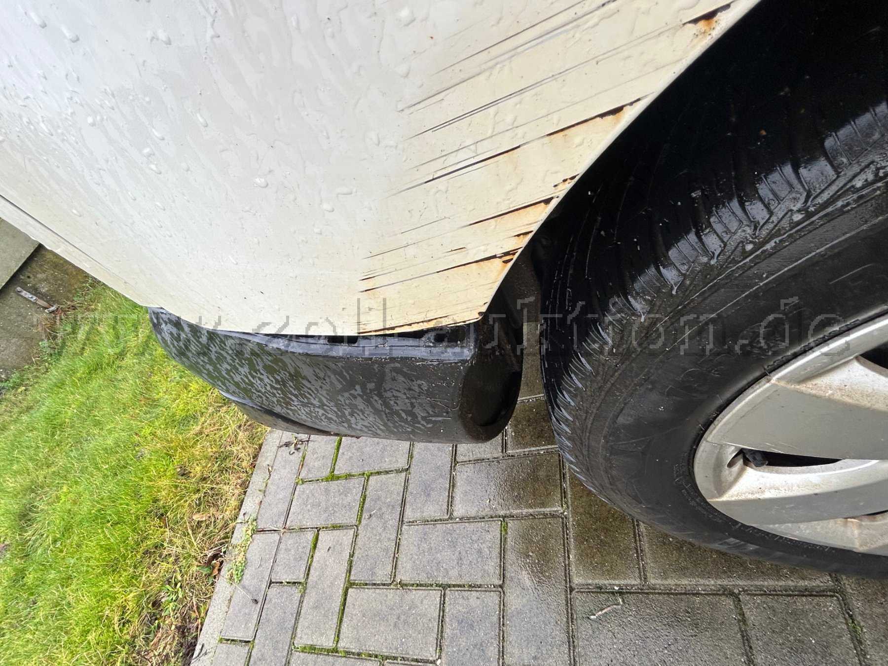 Kratzer Kotflügel hinten rechts