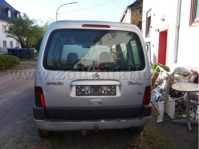 1 Citroen Berlingo HDi mit Faltdach – foto 4 – kavel bij Zoll-Auktion, Wadgassen