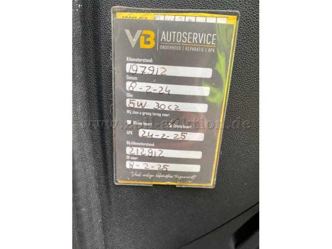 Serviceaufkleber , Angabe ohne Gewähr