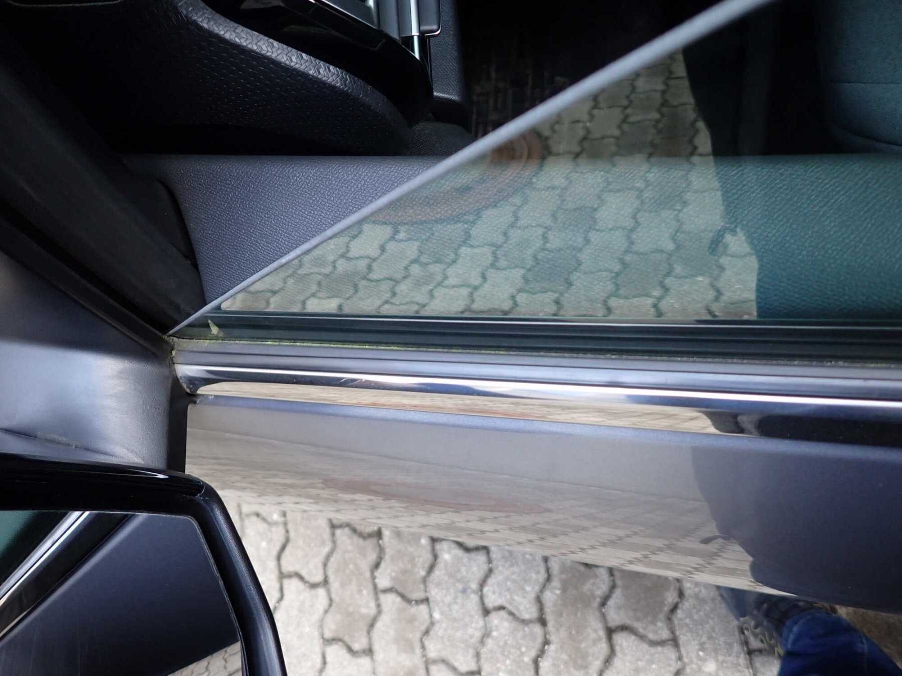 Schachtleisten Moosbewuchs