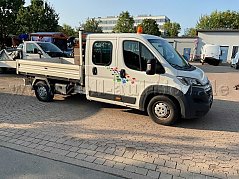 Linke Seitenansicht des Fahrzeugs