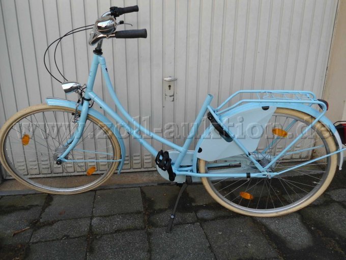 Citybike ohne Sattel