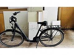 Fahrrad Falter schwarz