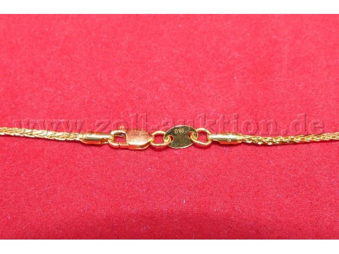 Detailaufnahme 916er Punzierung mit Verschluss