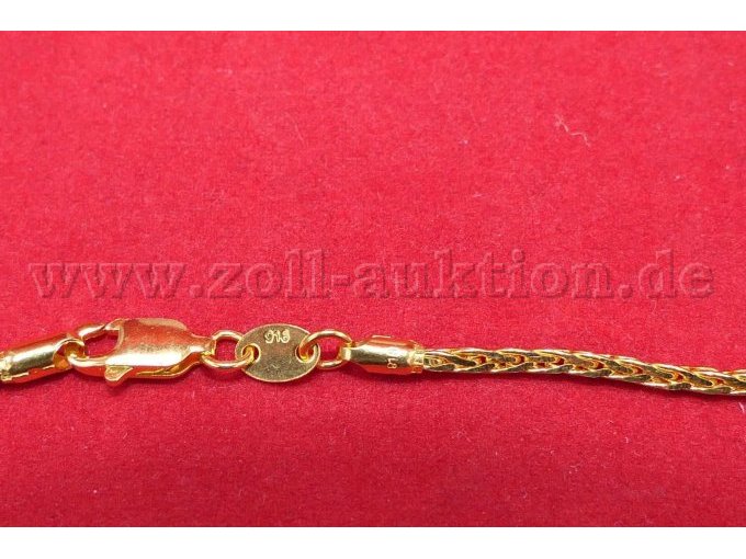 Detailaufnahme 916er Punzierung mit Verschluss