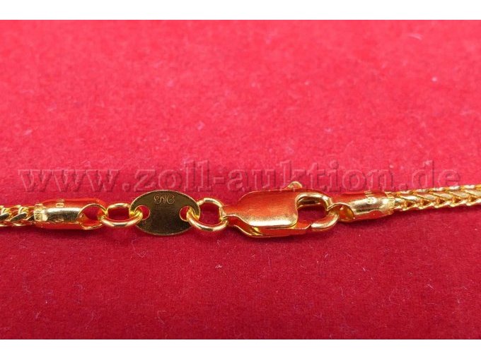 Detailaufnahme 916er Punzierung mit Verschluss