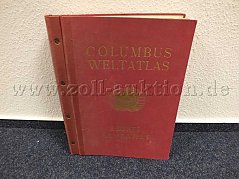 Ansicht der Auktion Columbus Weltatlas, E. Debes, 1950