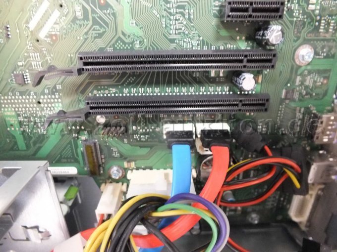 Detailansicht Fujitsu Esprimo (innen)