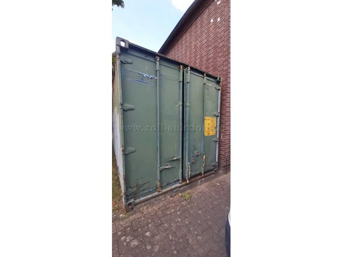 Container Vorderansicht mit Türen Container Vorderansicht mit Türen