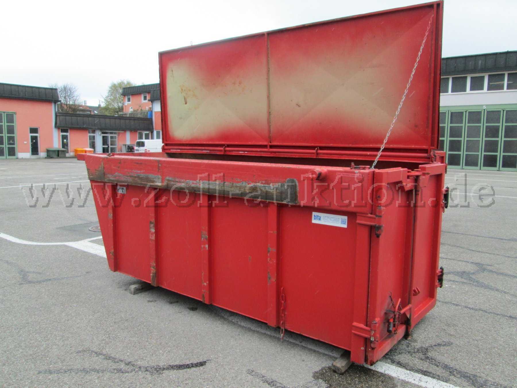 Container bita - hinten links