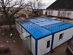 Draufsicht Containeranlage