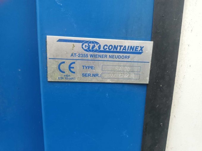1 containerinstallatie met sanitaircontainer, bedrijf Containex, Wenen – foto 17 – kavel bij Zoll-Auktion, Straubing