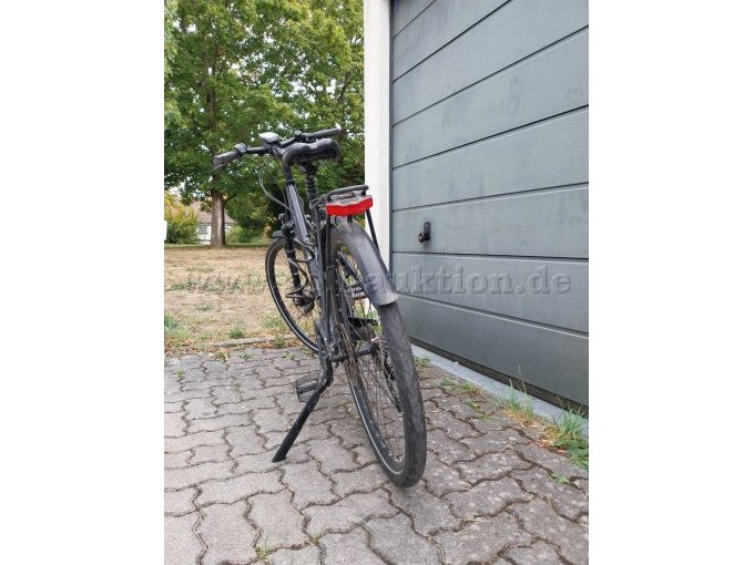 E-Bike Ansicht hinten, Rücklicht