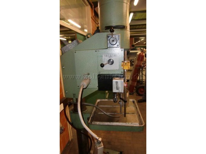 Seite mit Drehzahleinstellungen