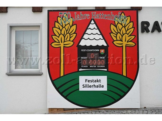 Beispiel-Bild Verwendung Countdown-Uhr - eingebaut