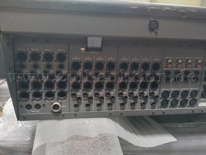 Aus- und Eingänge auf der Rückseite