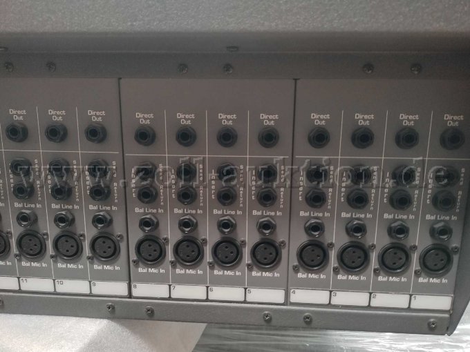 Aus- und Eingänge auf der Rückseite