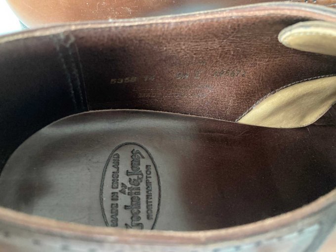 1 Crockett&Jones Herrenschuhe Gr. 9,5 braun – foto 6 – kavel bij Zoll-Auktion, Frankfurt am Main