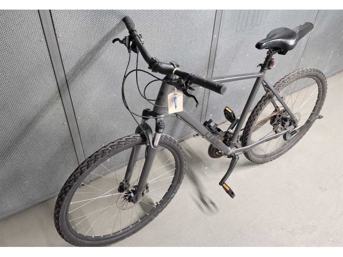 1 crossfiets, Cube Nature, grijs, 24 versnellingen, 28", RH56 – foto 3 – kavel bij Zoll-Auktion, Frankfurt am Main