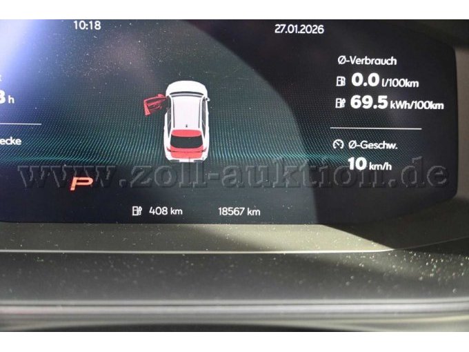 Ansicht Multifunktionsanzeige mit